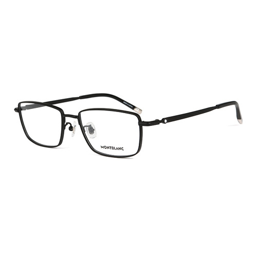 몽블랑 명품 안경테 MB0135O 001 스퀘어 티타늄 남자 여자 안경