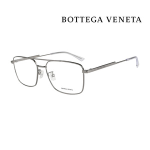 보테가 베네타 명품 안경테 BV1072O 001 스퀘어 메탈 남자 여자 안경