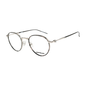 몽블랑 명품 안경테 MB0162O 002 라운드 메탈 남자 여자 안경