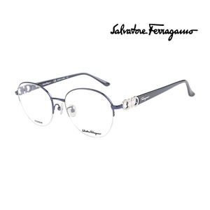 페라가모 명품 안경테 SF2542RA 414 반무테 티타늄 여자 안경