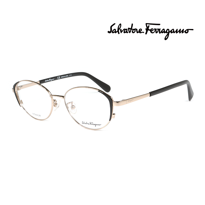 페라가모 명품 안경테 SF2540A 786 라운드 티타늄 여자 안경