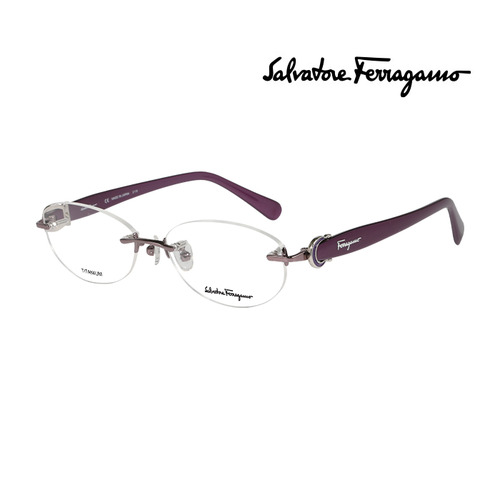 페라가모 명품 안경테 SF2531A 531 무테 티타늄 여자 안경
