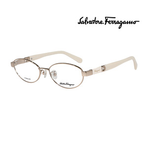 페라가모 명품 안경테 SF2532A 746_J [50] 라운드 티타늄 여자 안경